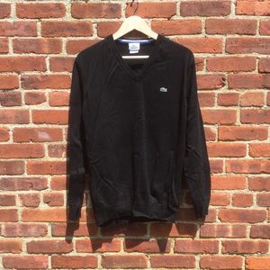 Men’s Lacoste V-Neck Sweater